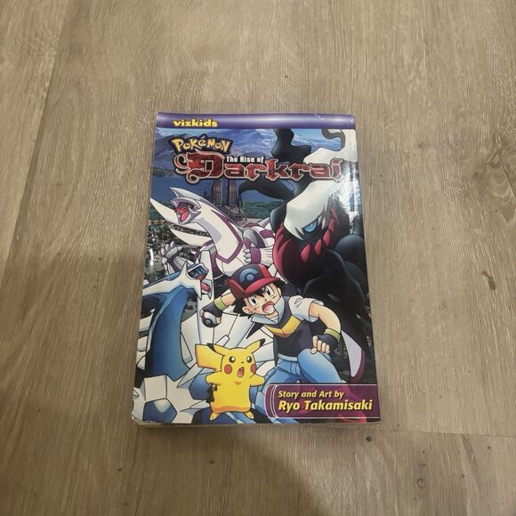 Pokémon The Rise of Darkrai Manga VIZ Kids Ash Dialga Palkia Darkrai Movie 10 - Picture 4 of 11